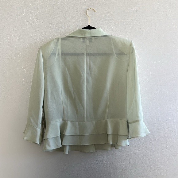 Danny & Nicole Mint Green Blazer - Picture 9 of 9